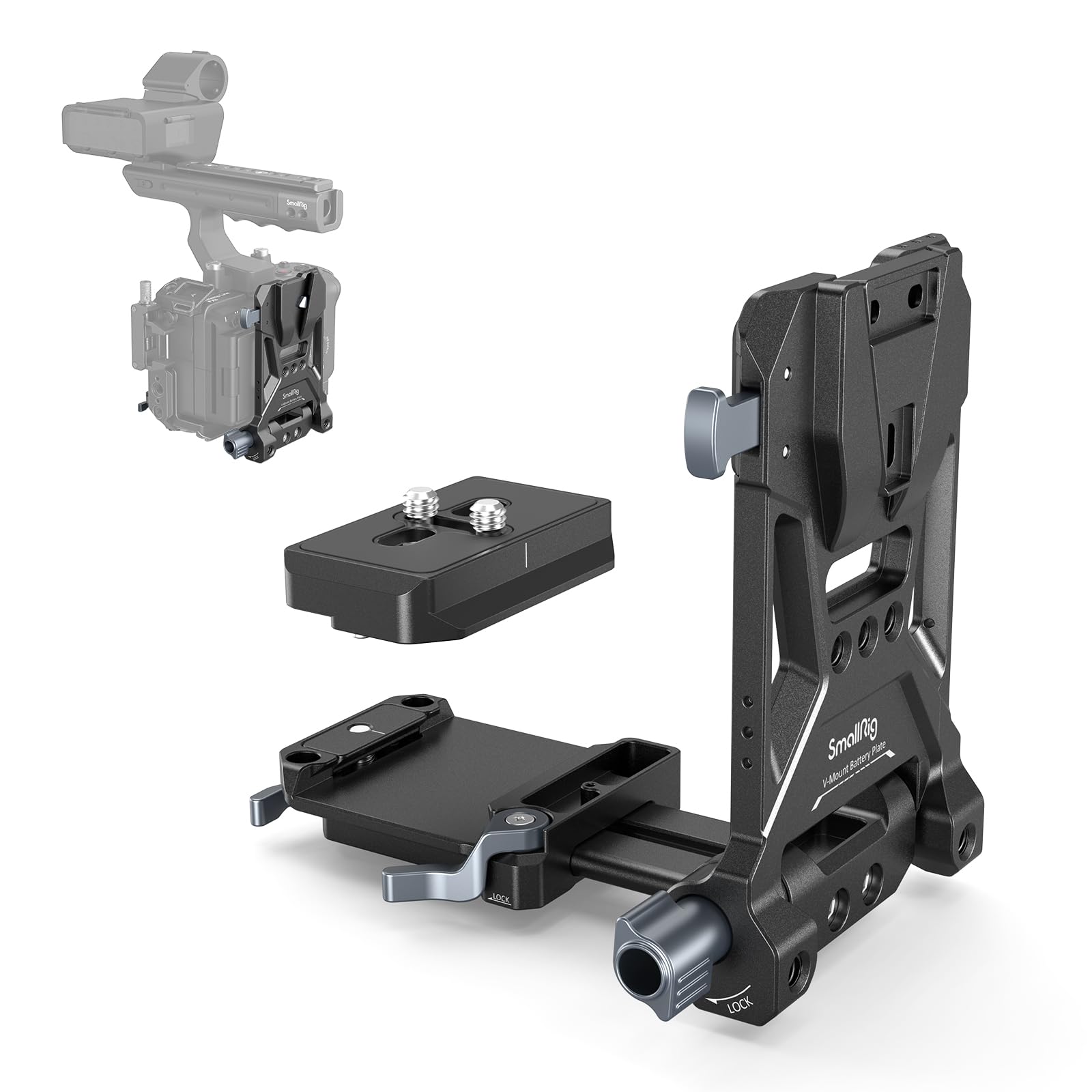 その他 V Mount Plate Amazon.com : SMALLRIG Foldable V Mount Battery Plate for Sony FX3